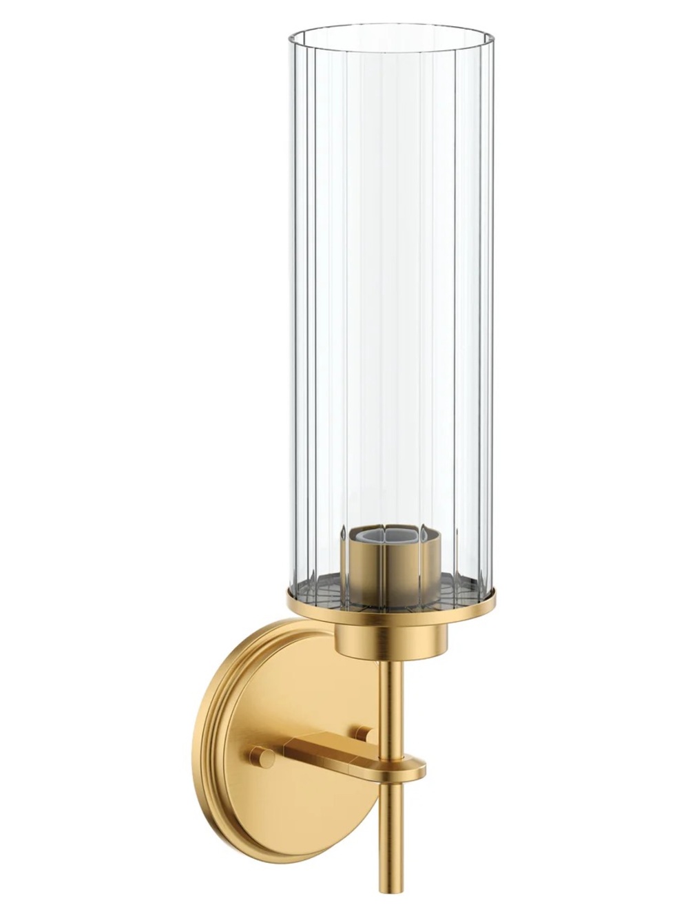 MOEN Greenfield One-Globe Bath Vanity Light (brushed gold) NWT